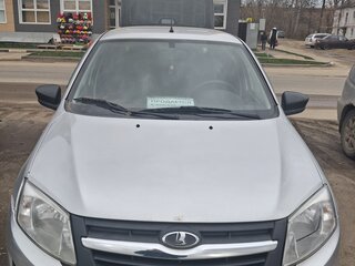 2017 Lada (ВАЗ) Granta I, серебристый, 550000 рублей, вид 2