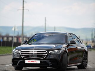 2022 Mercedes-Benz S-Класс 580 Long 4MATIC VII (W223), чёрный, 15300000 рублей, вид 3