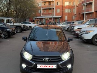 2018 Lada (ВАЗ) Granta I Рестайлинг, серый, 495000 рублей, вид 3