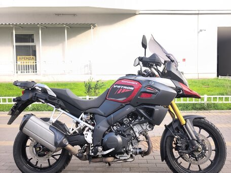 2014 Suzuki V-Strom 1000, красный, 750000 рублей, вид 1