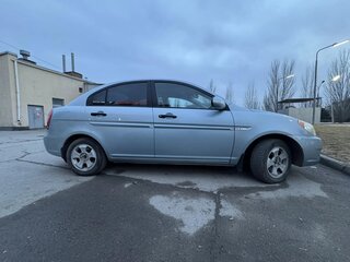 2007 Hyundai Verna II, голубой, 515000 рублей, вид 5
