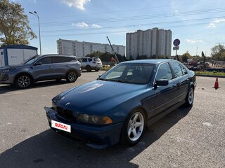 2001 BMW 5 серии 525i IV (E39) Рестайлинг, синий, 450000 рублей, вид 1