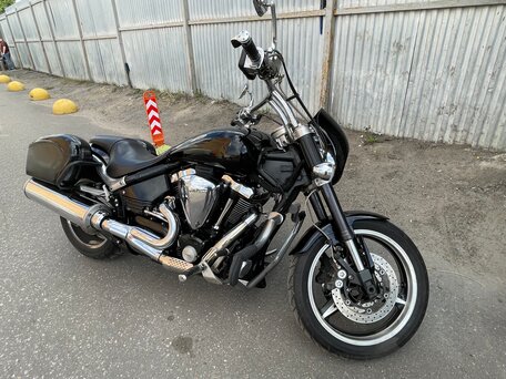 2001 Yamaha XV 1700 Warrior, чёрный, 549000 рублей, вид 1