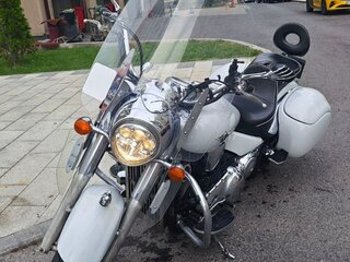 2004 Kawasaki VN2000 Vulcan, белый, 610000 рублей, вид 4