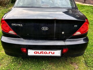 2007 Kia Spectra I Рестайлинг 2, чёрный, 150000 рублей, вид 4