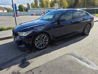 2021 BMW 6 серии Gran Turismo 630d xDrive IV (G32) Рестайлинг, синий, 4990000 рублей, вид 1