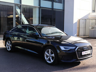 2021 Audi A6 45 TFSI V (C8), чёрный, 3861000 рублей, вид 3