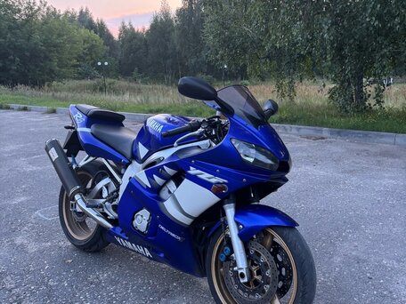 2000 Yamaha YZF-R6, синий, 445000 рублей, вид 2