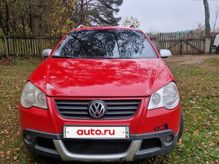 2008 Volkswagen Polo Cross IV Рестайлинг, красный, 400000 рублей, вид 1
