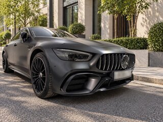 2021 Mercedes-Benz AMG GT 4-Door Coupe 43 I, серый, 12430000 рублей, вид 2