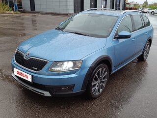 2015 Skoda Octavia Scout III (A7), синий, 2500000 рублей, вид 3