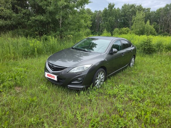2012 Mazda 6 II (GH) Рестайлинг, серый