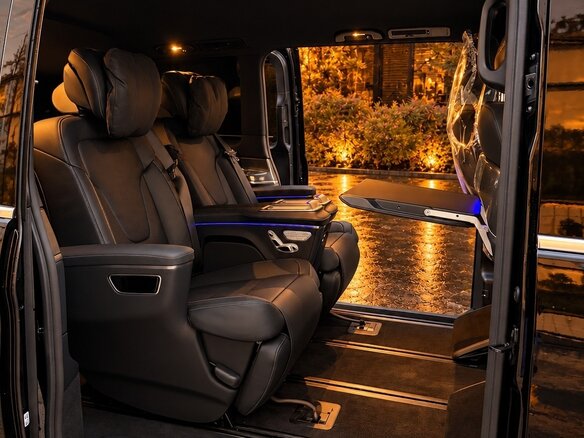 2026 Mercedes-Benz V-Класс Extra Long 300 d экстра длинный III (W447) Рестайлинг 2, чёрный, 13990000 рублей - вид 14
