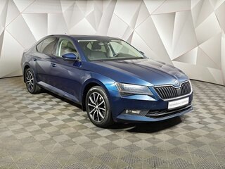 2017 Skoda Superb III, синий, 1795000 рублей, вид 3