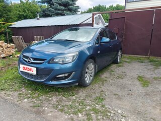 2013 Opel Astra J Рестайлинг, синий, 670000 рублей, вид 1