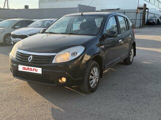 2011 Renault Sandero I, чёрный, 449000 рублей, вид 1