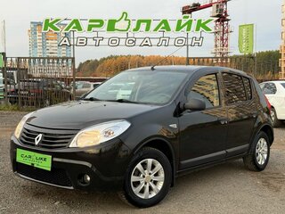 2012 Renault Sandero I, чёрный, 579000 рублей, вид 2