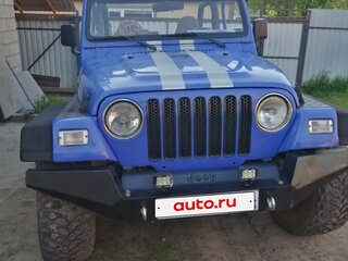 1997 Jeep Wrangler II (TJ), синий, 1490000 рублей, вид 3