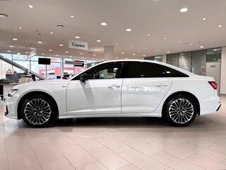 2024 Audi A6 45 TFSI V (C8) Рестайлинг, белый, 6870000 рублей, вид 4