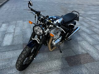 2025 Royal Enfield Continental GT, серебристый, 637000 рублей, вид 3