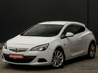 2013 Opel Astra GTC J Рестайлинг, белый, 760000 рублей, вид 1