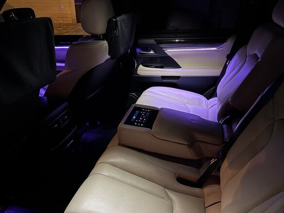 2015 Lexus LX 570 III Рестайлинг 2, синий, 6500000 рублей - вид 22