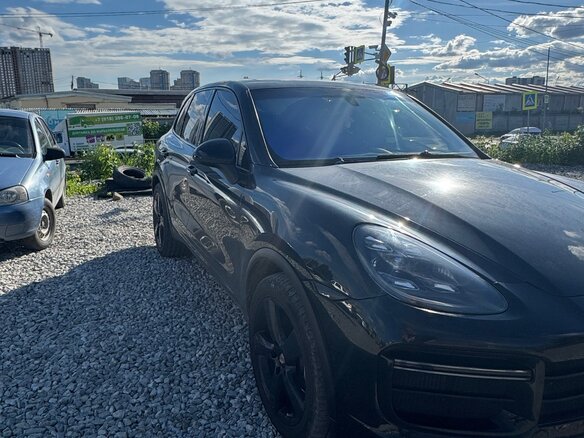 2013 Porsche Cayenne S Diesel II (958), чёрный - вид 3