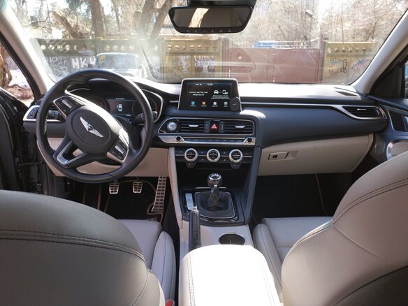 2019 Genesis G70 I, серый, 2280000 рублей - вид 15
