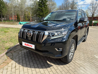 2019 Toyota Land Cruiser Prado 150 Series Рестайлинг 2, чёрный, 4300000 рублей, вид 3