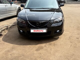 2007 Mazda 3 I (BK) Рестайлинг, чёрный, 400000 рублей, вид 2