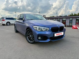 2018 BMW 1 серии 118i II (F20/F21) Рестайлинг 2, синий, 1720000 рублей, вид 3