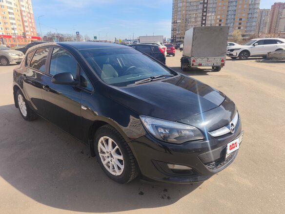 2013 Opel Astra J Рестайлинг, чёрный, 685000 рублей - вид 2