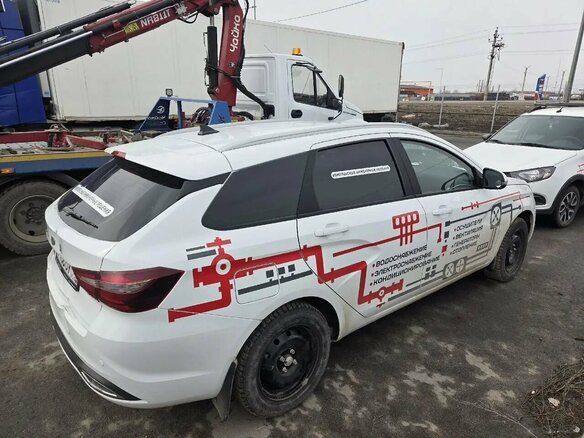 2024 Lada (ВАЗ) Vesta SW I Рестайлинг (NG), белый, 1400000 рублей - вид 2