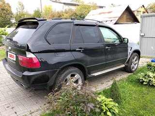 2004 BMW X5 3.0i I (E53) Рестайлинг, чёрный, 785000 рублей, вид 3