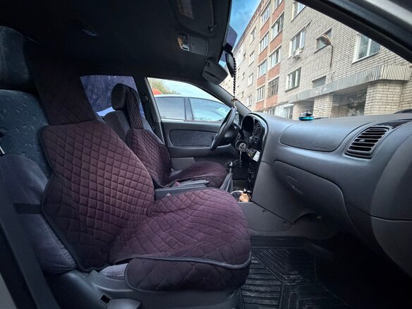 2006 Kia Spectra I Рестайлинг 2, серебристый, 210000 рублей - вид 7