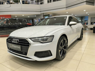 2019 Audi A6 45 TFSI V (C8), белый, 3790000 рублей, вид 1