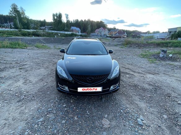 2008 Mazda 6 II (GH), чёрный, 870000 рублей - вид 5