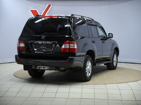 2006 Toyota Land Cruiser 100 Series Рестайлинг 2, чёрный, 2050000 рублей, вид 5