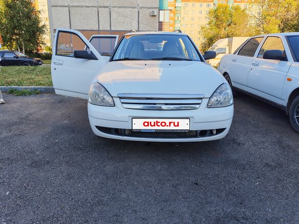 2010 Lada (ВАЗ) Priora I, белый, 300000 рублей - вид 1