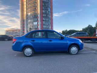 2017 Lada (ВАЗ) Granta I, синий, 340000 рублей, вид 3