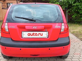 2008 Hyundai Getz I Рестайлинг, красный, 450000 рублей, вид 5
