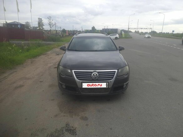 2008 Volkswagen Passat B6, серый, 499000 рублей
