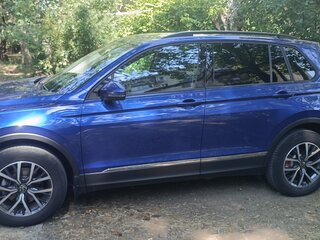 2021 Volkswagen Tiguan II Рестайлинг, синий, 2650000 рублей, вид 5