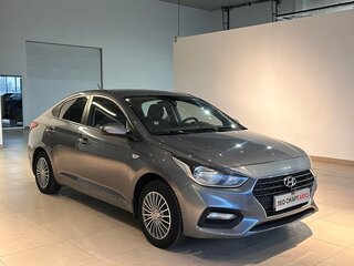 2017 Hyundai Solaris II, серый, 1249000 рублей, вид 3