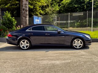 2008 Mercedes-Benz CLS 280 I (C219) Рестайлинг, синий, 1279000 рублей, вид 5