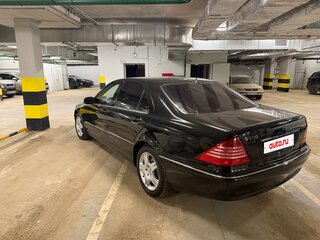 2004 Mercedes-Benz S-Класс 500 Long IV (W220) Рестайлинг, чёрный, 1900000 рублей, вид 3