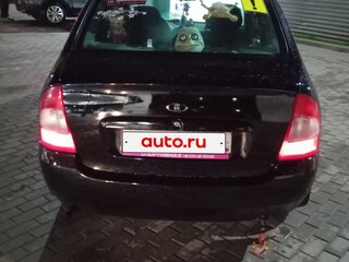 2010 Lada (ВАЗ) Kalina I, чёрный, 270000 рублей, вид 2