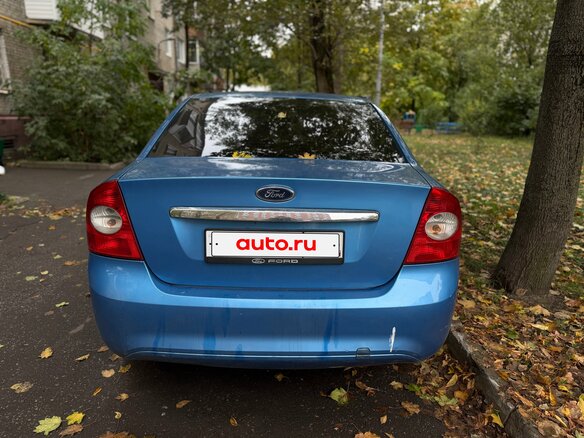 2008 Ford Focus II Рестайлинг, голубой, 445000 рублей - вид 3