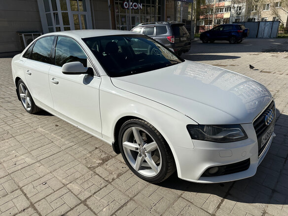 2010 Audi A4 IV (B8), белый, 1200000 рублей - вид 3