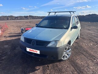 2005 Renault Logan I, зелёный, 220000 рублей, вид 1